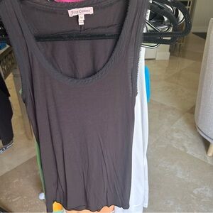 Juicy Couture Charcoal Tank Top,sportswear, activewear, casual, business